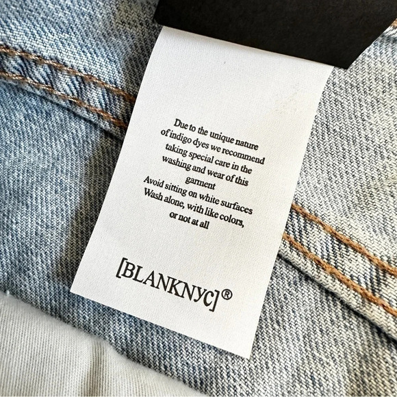 Blanc NYC Reeve High Rise Short in Feel For You - Size 31 - NWT - Picture 5 of 6